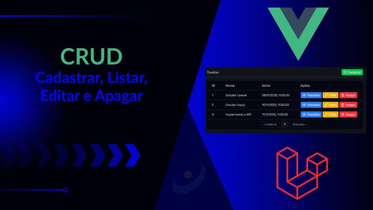 #2 - CRUD com Laravel 12 e Vue.js