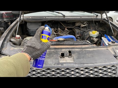 УАЗ ПАтриот Лечу WD 40/ Плавают Обороты