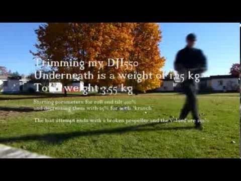 Testing A DJI 550 Hexa With Heavy Load