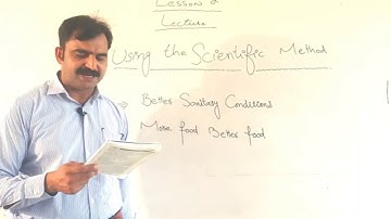 USING THE SCIENTIFIC METHOD (lecture 2)| 2ND YEAR ENGLISH FA/F.Sc| LECTURER AD TABASSUM