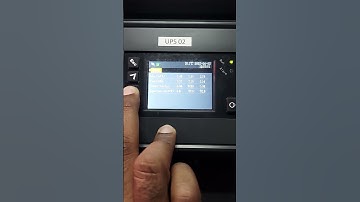 How to check UPS log informations. Vertiv