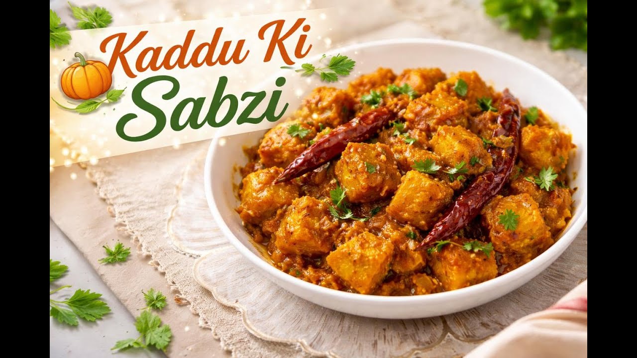 Simple Kaddu Ki Sabzi | Easy Sunday Lunch Recipe | Pumpkin Masala | Noor Kitchen Zaiqa