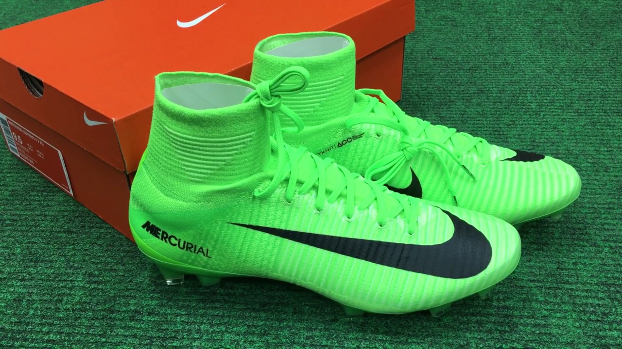 nike mercurial superfly v green