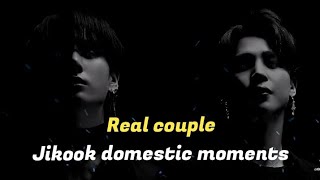 Jikook real domestic moments