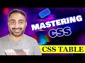 Mastering css  css table  lesson  13  bangla tutorial 2024