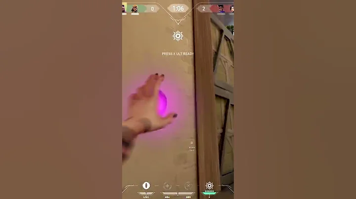 Reyna 1v5 ACE 😱#valorant