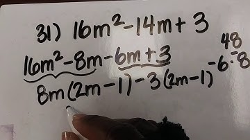 MTH100 5.4 Factoring Trinomials with a Leading Coefficient Other Than 1