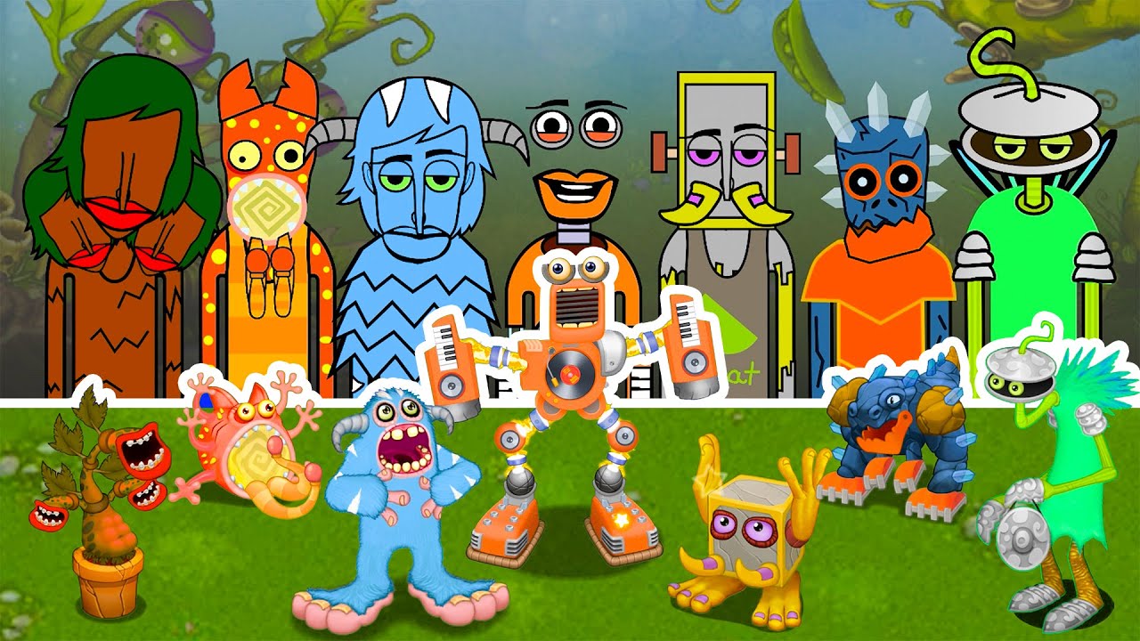 MonsterBox with Rare Monsters | Incredibox and My Singing Monsters ...