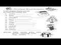 free printable christmas word games