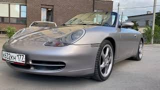 Редкий Porsche 911 Carrera 4 Cabrio, 996, обзор, 2000 г.в., 100 тыс км пробег