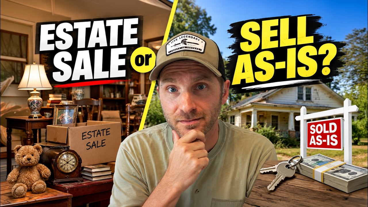 Estate Sale vs Selling a House As-Is: Which Is Better for an Inherited Home?