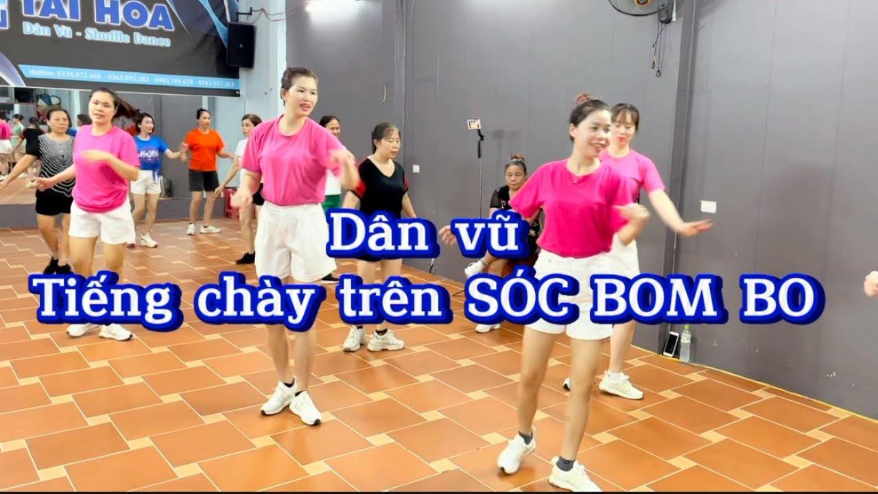 Dân vũ tiếng chày trên Sóc Bom Bo - Tài Hoa Dân Vũ - #taihoadanvu #dance