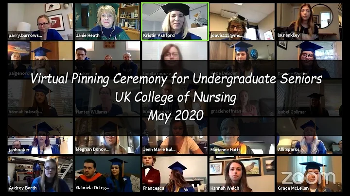Virtual Pinning for Undergraduate Seniors May 2020