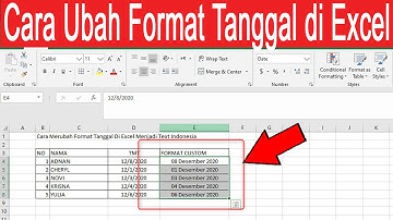 Cara Merubah Format Tanggal di Excel Menjadi Text Indonesia