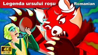 Legenda ursului roșu în Română 👸 The Legend Of Red Bear In Romanian🌛WOA Fairy Tales Romania