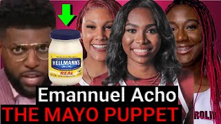 Emannuel Acho MELTDOWN Over Angel Reese After Caitlin Clark LOSE To Dawn Staley! | The Mayo Puppet