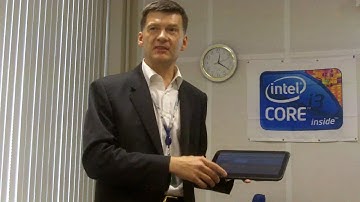 New WiMAX MeeGo tablet demonstrated by Dmitriy Konash