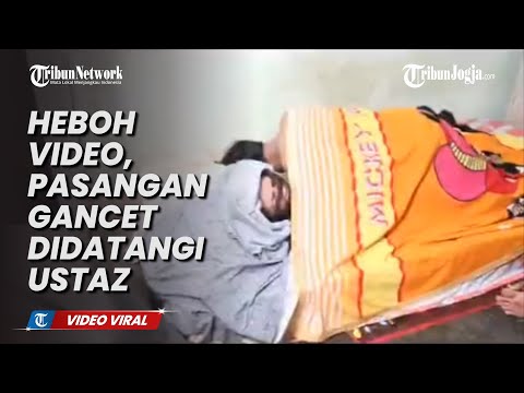 HEBOH VIDEO, PASANGAN GANCET DIDATANGI USTAZ