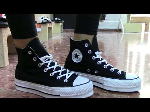 CONVERSE Botas Plataforma Negras - Tienda Converse Valencia 2019 -2020 -  YouTube