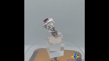 Natural Ruby Ring , Kabul Ruby Ring , Afgan Ruby Ring , Handcrafted Silver Ring , 3 Carats Ruby Ring