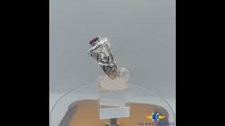 Natural Ruby Ring , Kabul Ruby Ring , Afgan Ruby Ring , Handcrafted Silver Ring , 3 Carats Ruby Ring