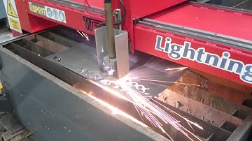 Esprit Lightning D1500 CNC Plasma Cutting Test