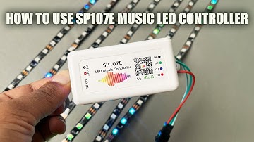How to control LED based on Music | SP107E Controller | Music sensitive LED | Radiare Lightings
