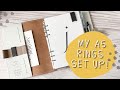 HOW I SET UP MY A5 PLANNER !