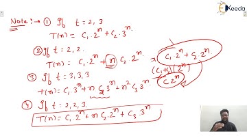 Recurrence Relation Solution Techniques 1| GATE Computer Science Engineering