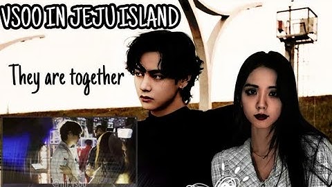 Tae and Jisoo on Jeju Island 🤯 | vsoo similarities | Tae ❤ Jisoo | #vsoo #jisoo #taehyung