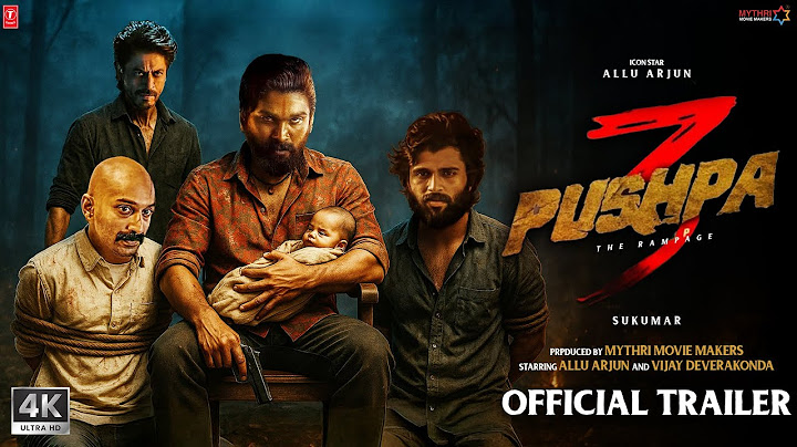 Pushpa 3: The Rampage - Hindi Trailer | Allu Arjun | Vijay D | Shahrukh K | Sukumar | Rashmika M