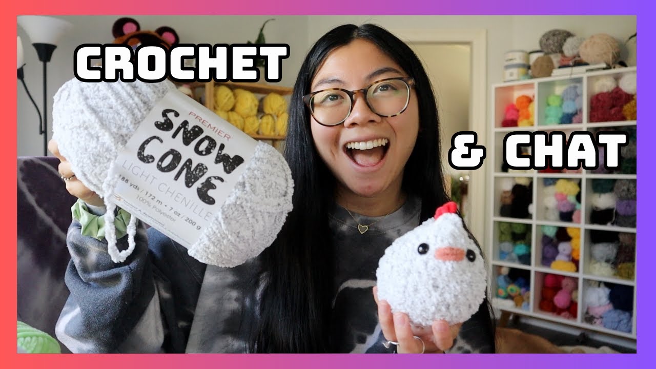 Crochet Chat 🦋🌿 fun facts yarn haul and cozy crochet vibes