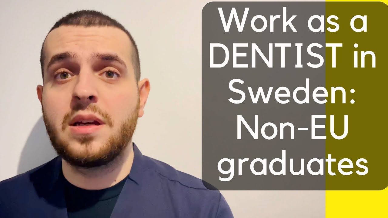 How To Work As A Dentist In Sweden