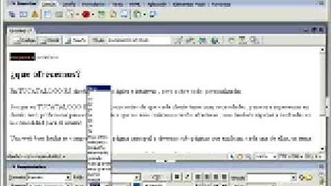 dreamweaver  creacion de un sitio web con videotutoriales.es texto 1