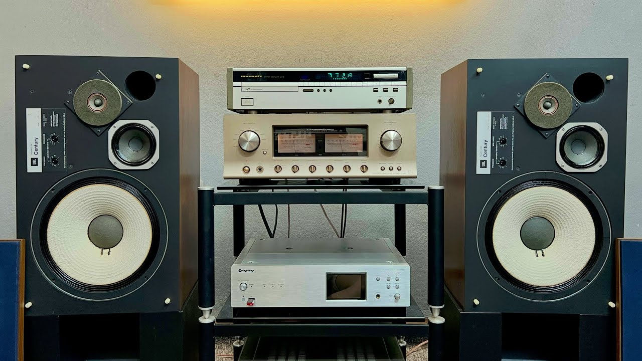 Như Cậu Với Mợ Loa JBL L-100 Century Phối Ghép Cùng Amply Luxman L-505S Và Cd Maraztn Cd-72 