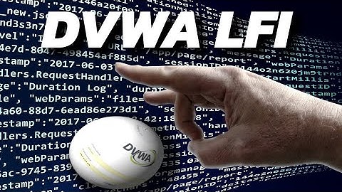 CTF by example DVWA LFI