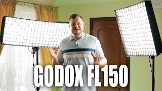 МОЙ ЛЮБИМЫЙ СВЕТ ДЛЯ ВИДЕО! ГИБКИЙ НЕДОРОГОЙ СВЕТ. ОБЗОР Godox FL150R и Godox FL150S.