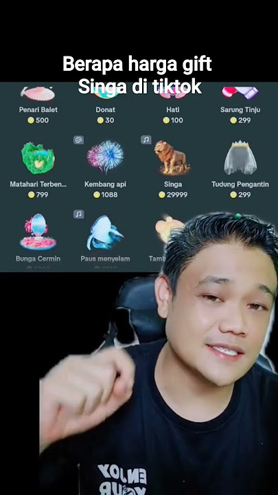 berapa harga gift singa di tiktok #trikfyp #caramenarikuang