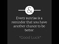 ​New Day, New You ☀️
