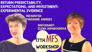 Marianne Andries - Return Predictability, Expectations, and Investment [17th Macro Finance Workshop]