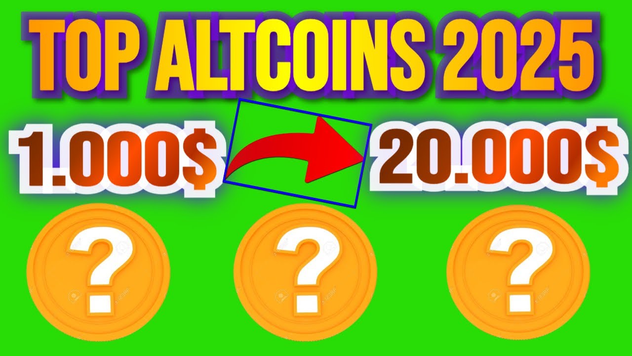 Las MEJORES CRIPTOMONEDAS ALTCOINS para INVERTIR en 2025 😲😲 - YouTube