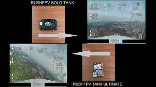 Rushfpv Tank Solo 5.8ghz maximum range test
