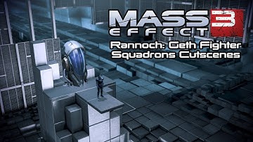 Mass Effect 3 Cutscenes | Rannoch: Geth Fighter Squadrons