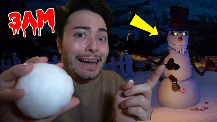 DO NOT MAKE A SNOWMAN AT 3 AM!! (FROSTY THE SNOWMA...