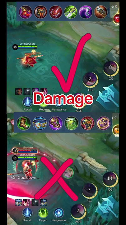 Damage Build VS Tank Build | Ruby. @MobileLegends5v5MOBA #rubytutorial#mobilelegendstipsandtricks