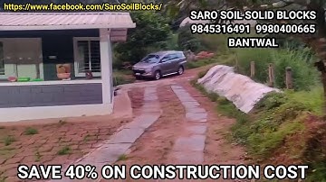 eco friendly mud blocks | SARO