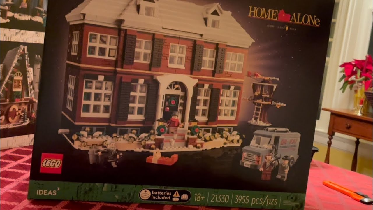 Unboxing the Lego Ideas Home Alone House!! (3955 pieces)