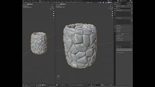 How_to# make stylized rock wall fast in Blender