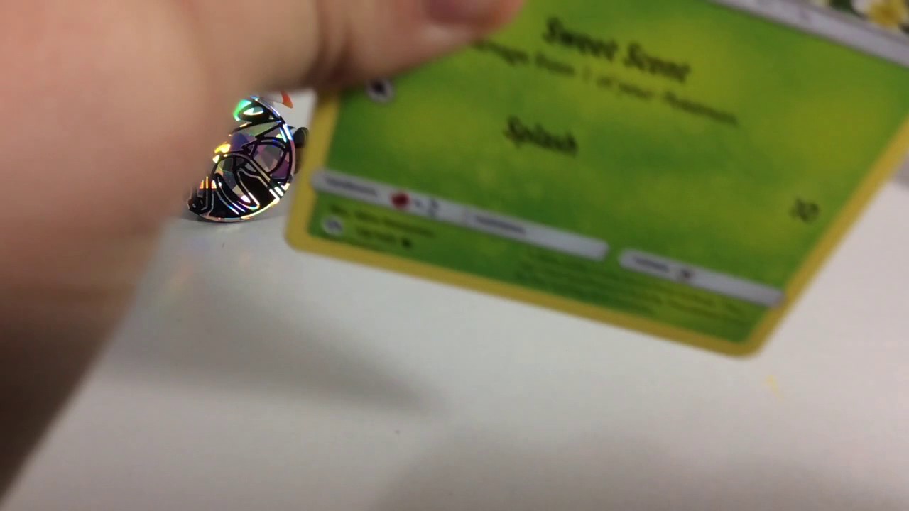 Pokémon Sun and Moon booster pack opening - YouTube