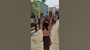 PT exercise | physical training #morningassembly @ekvidhyalaya #nipunbharatmission #shorts